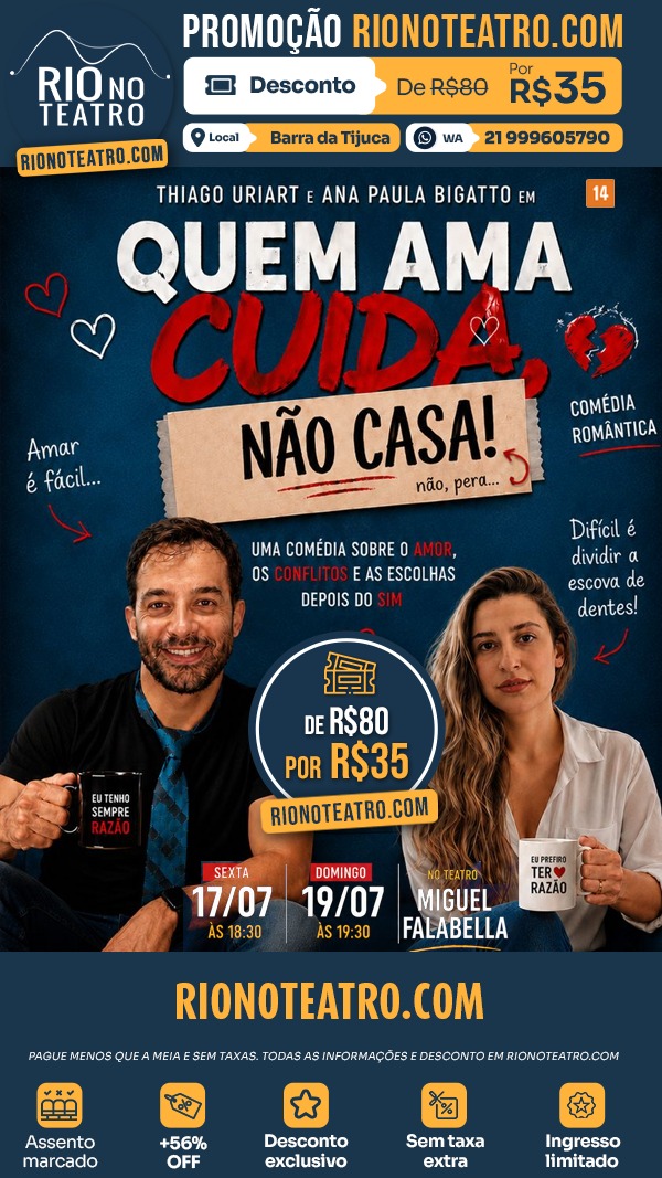 Quem Ama Cuida, Não Casa! Não, Pera...